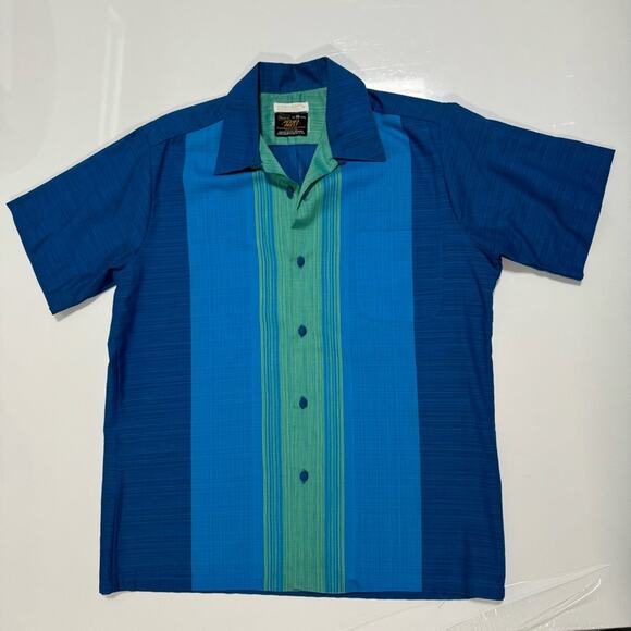 Vintage Mob Shirt Bowling Shirt Rockabilly Tagged Medium - Picture 12 of 12